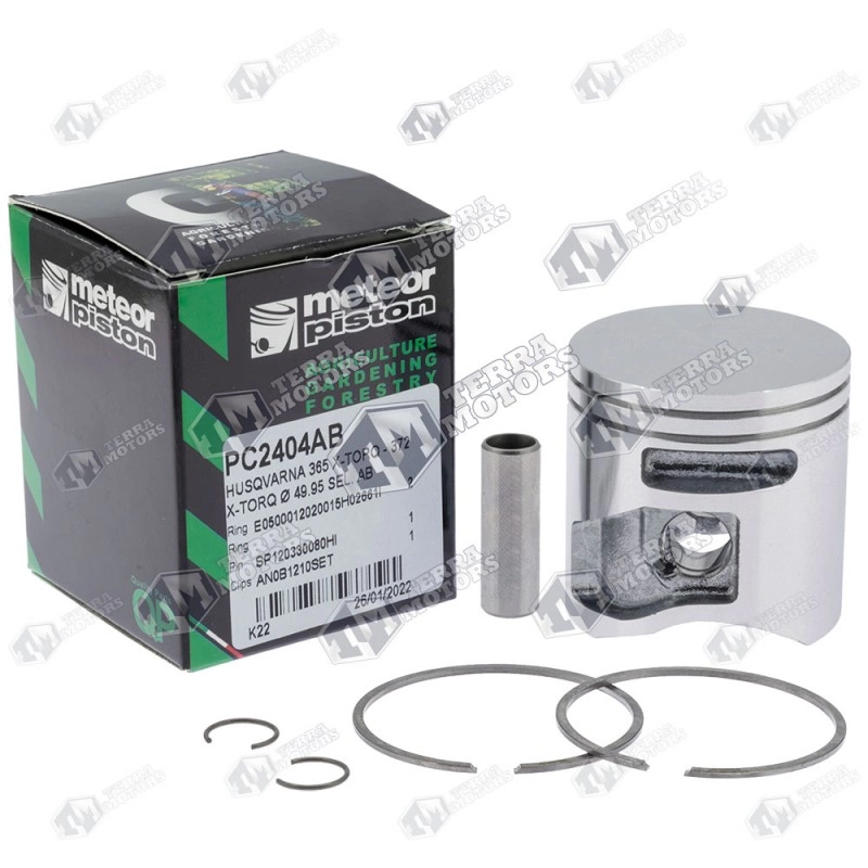 Kit piston drujba Husqvarna 365 X-TORQ, 372 X-TORQ 50mm (Meteor) 